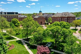 UD campus aerial view